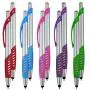 Stylus Pen, 2 in 1 Capacitive Stylus & Ballpoint Click Pen with Comfort Grip for Universal Touchscreen Devices, Tablets,iPad, iPhone 6,6 Plus, iPod, Android, Samsung Galaxy(Silver 10 Pack)