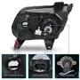 AmeriLite for 2010-2014 Ford Mustang Halogen Model Black Xtreme LED Halo Projector Replacement Headlights Pair - Passenger and Driver Side AmeriLite for 2010-2014 Ford Mustang Halogen Model Black Xtreme LED Halo Projector Replacement Headlights Pair - Passenger and Driver Side