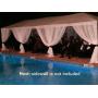Quictent 10 x 30 Party Tent Gazebo Wedding Canopy BBQ Shelter Pavilion with Removable Sidewalls & Elegant Church