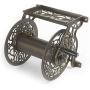 Liberty Garden 704 Decorative Cast Aluminum Wall Mount Garden Hose Reel, Holds 125-Feet of 5/8-Inch Hose - Bronze