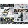 Modify Metal Parts Armor Upgrade, Detail Etching Fits Bandai Hobby 1/100 MG RX-93 V Gundam