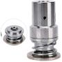 Fabric Cover Button Mold, Round Bread Shape Press Mold Tool for Hand Press Machine DIY Buttons(20L)
