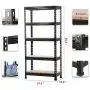Yaheetech 2 Pack Shelving Units and Storage Shelves Heavy Duty Garage Shelving Shelves Utility Shelves Adjustable Height, 59 inch Yaheetech 2 Pack Shelving Units and Storage Shelves Heavy Duty Garage Shelving Shelves Utility Shelves Adjustable Height, 59 inch