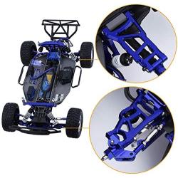Hobbypark Aluminum Front & Rear Suspension A-Arms Set,Tie Bar for 1/10 Traxxas Slash 2WD RC Car Upgrade Parts Hop Ups, Replacement of 2555 3631 2532