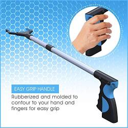 Grabber Reacher Tool,FitPlus Premium Grabber Tool 32 Inch, Grabber Reacher for Elderly, Lightweight Extra Long Handy Trash Claw Grabber