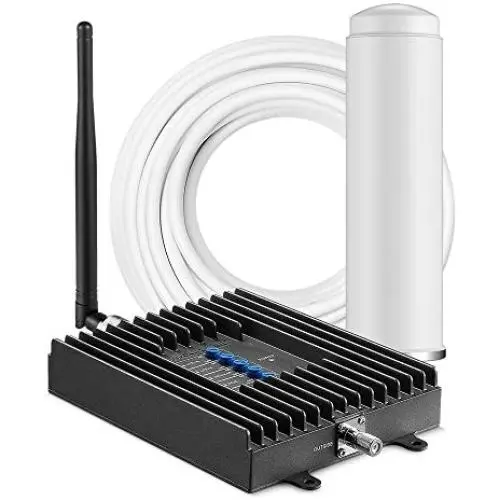 SureCall Fusion4Home Cell Phone Signal Booster for Home and Office | Verizon, AT&T, Sprint, T-Mobile 3G, 4G and LTE | Covers up to 2000 sq ft, Fusion4Home Omni/Whip (SC-PolyH-72-ORA-Kit) SureCall Fusion4Home Cell Phone Signal Booster for Home and Office | Verizon, AT&T, Sprint, T-Mobile 3G, 4G and LTE | Covers up to 2000 sq ft, Fusion4Home Omni/Whip (SC-PolyH-72-ORA-Kit)