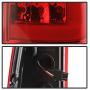 ACANII - For 1999-2006 GMC Sierra 1500 99-02 Chevy Siverado Red LED Tube Tail Lights Lamps