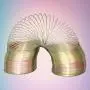 Kicko Metal Coil Spring - Set of 6-2 Inch Spiral Walking Springs in Silver and Gold Color for Class Rewards, Playtime Activity, Pinata Fillers, Toy Collection, Prizes Kicko Metal Coil Spring - Set of 6-2 Inch Spiral Walking Springs in Silver and Gold Color for Class Rewards, Playtime Activity, Pinata Fillers, Toy Collection, Prizes