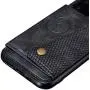 Herbose Case Compatible with iPhone 12-iPhone Pro Cover with Full Armor Wallet |iPhone Case for Card Holder | Metal and Leather Back - Magnetic Car Mount and Kick Stand (6.1 inch)