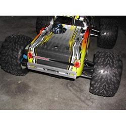 RC Raven Revo 2.5 or 3.3 E-Revo Brushed Aluminum Bumper Set Free Set of Dual Rate Springs