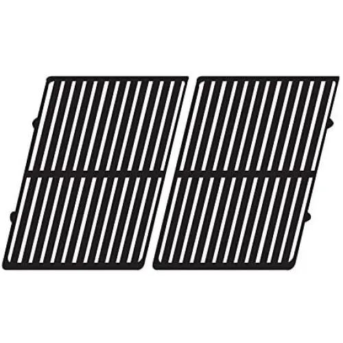 Music City Metals Matte Cast Iron Cooking Grid Replacement for Select Gas Grill Models by Kalamazoo, Kenmore and Others, Set of 2 Music City Metals Matte Cast Iron Cooking Grid Replacement for Select Gas Grill Models by Kalamazoo, Kenmore and Others, Set of 2