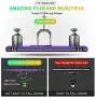 Galaxy S10E Case with HD Screen Protector, Gritup Military Grade 15ft. Drop Tested Cover with Magnetic Ring Kickstand Compatible with Car Mount Holder, Phone Case for Samsung Galaxy S10E Purple