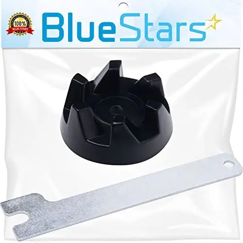 Ultra Durable 9704230 Blender Drive Coupler with Spanner Kit Replacement Parts by Blue Stars - Exact Fit for KitchenAid KSB3 KSB5 - Replaces WP9704230VP WP9704230 PS11746921