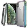 Raptic Shield, Compatible with Apple iPhone Xs Max (Formerly Defense Shield) Military Grade Drop Tested, Anodized Aluminum, TPU, Polycarbonate Protective Case for Apple iPhone Xs Max, Iridescent