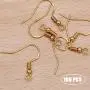 100 Pair 925 Silver Hypoallergenic Earring Hooks, Earring Making Supplies Kit with Ear Wires Fish Hooks and Clear Rubber Earring Backs for DIY Jewelry Making 100 Pair 925 Silver Hypoallergenic Earring Hooks, Earring Making Supplies Kit with Ear Wires Fish Hooks and Clear Rubber Earring Backs for DIY Jewelry Making