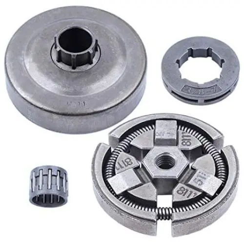 3/8'' Pitch 7T Chain Drive Clutch Drum Bell Sprocket Rim Bearing Fit Husqvarna 55 51 50 EPA Rancher 154 254 Chainsaw Parts 3/8'' Pitch 7T Chain Drive Clutch Drum Bell Sprocket Rim Bearing Fit Husqvarna 55 51 50 EPA Rancher 154 254 Chainsaw Parts
