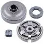 3/8'' Pitch 7T Chain Drive Clutch Drum Bell Sprocket Rim Bearing Fit Husqvarna 55 51 50 EPA Rancher 154 254 Chainsaw Parts 3/8'' Pitch 7T Chain Drive Clutch Drum Bell Sprocket Rim Bearing Fit Husqvarna 55 51 50 EPA Rancher 154 254 Chainsaw Parts