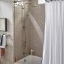 American Standard 9035804.295 Spectra Versa System with Rain Showerhead and Hand Shower, 2.5 GPM, Brushed Nickel