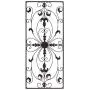 gb Home Collection Metal Wall Decor, Decorative Victorian Style Hanging Art, Steel Decor, Rectangular Design, 19.7 x 44 Inches, Espresso Brown gb Home Collection Metal Wall Decor, Decorative Victorian Style Hanging Art, Steel Decor, Rectangular Design, 19.7 x 44 Inches, Espresso Brown