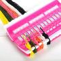 Maydear Pure Cotton Embroidery Floss & Floss Organizer for DIY Needlework