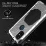 Feitenn Oneplus Nord N10 5G Metal Case, Heavy Duty Military Bumper Shockproof Rugged Defender Silicone Rubber Armor Cover Protective Outdoor Men Screen Protector for Oneplus Nord N10 5G 2020- Silver