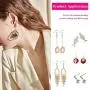 Earring Hooks for Jewelry Making, Shynek 2500Pcs Earring Making Supplies kit with Earring Hooks, Open Jump Rings, Earring Backs for Jewelry Making and Repair Earring Hooks for Jewelry Making, Shynek 2500Pcs Earring Making Supplies kit with Earring Hooks, Open Jump Rings, Earring Backs for Jewelry Making and Repair
