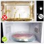 Microwave Splatter Cover, Microwave Cover for Food, Microwave Plate Cover Microwave Splatter Guard, Anti-Splatter with Steam Vents,11.8 Inch