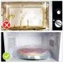 Microwave Splatter Cover, Microwave Cover for Food, Microwave Plate Cover Microwave Splatter Guard, Anti-Splatter with Steam Vents,11.8 Inch