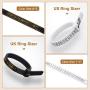 11 Pieces US UK Ring Mandrel Set, Size 1-13 with Half Size Ring Sizer Gauge Ring Mandrel Jewelry Hammer Ring Sizer Adjuster Polishing Cloth Polishing Stick Polished Agate Knife Measuring Tool (Black) 11 Pieces US UK Ring Mandrel Set, Size 1-13 with Half Size Ring Sizer Gauge Ring Mandrel Jewelry Hammer Ring Sizer Adjuster Polishing Cloth Polishing Stick Polished Agate Knife Measuring Tool (Black)