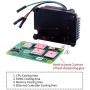GeeekPi Aluminum Alloy Heatsink with PWM Fan for Raspberry Pi Compute Module 4, Passive Cooling Radiator with Speed Control Fan for Raspberry Pi CM4 Motherboard