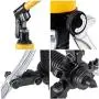 Yescom 10 Ton Hydraulic Gear Puller Wheel Bearing Pulling Separator 3 in 1 Pump Oil Tube Drawing Machine w/Case