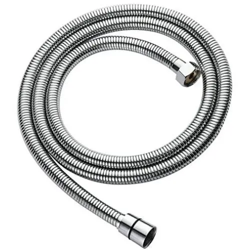 OLEAH Ultra-Flexible Metal 304 Stainless Steel Shower Hose Stretch 59 Inch to 70 Inch for Handheld Shower Head Hose Replacement Part with Brass Insert and Nut