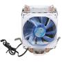 92mm 3 Pin Blue LED Copper CPU Cooler Cooling Fan Heat Sink for Intel LGA775/1156/1155 AMD AM2/2+/3