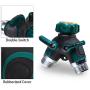 NEX 2 Way Y Hose Connector, Garden Faucet Splitter Metal Body with Comfortable Smooth Rubberized Grip