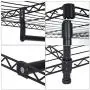Heavy Duty Clothing Garment Rack Wire Shelving Closet Clothes Stand Rack Double Rod Wardrobe Metal Storage Rack Freestanding Cloth Armoire Organizer (1 Pack) Heavy Duty Clothing Garment Rack Wire Shelving Closet Clothes Stand Rack Double Rod Wardrobe Metal Storage Rack Freestanding Cloth Armoire Organizer (1 Pack)