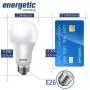 24 Pack A19 LED Light Bulb, 60 Watt Equivalent, Daylight 5000K, E26 Medium Base, Non-Dimmable LED Light Bulb, UL Listed