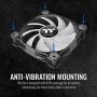 Thermaltake 120mm Pure A12 PWN Case Fan (Single Pack)-Red CL-F109-PL12RE-B