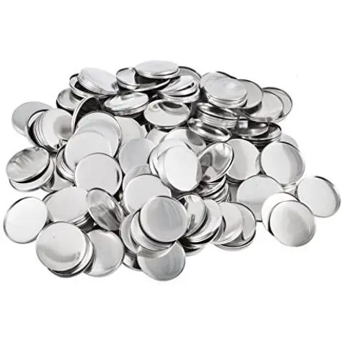 VEVOR Button Parts 1000-Piece 58mm/2.28 Inch Blank Button Badge Parts Set for Button Making Machine Metal Shells Clear Mylar and Plastic Base Components DIY Arts Crafts Supplies for Gifts Souvenirs VEVOR Button Parts 1000-Piece 58mm/2.28 Inch Blank Button Badge Parts Set for Button Making Machine Metal Shells Clear Mylar and Plastic Base Components DIY Arts Crafts Supplies for Gifts Souvenirs