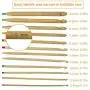 23 Pieces Tunisian Crochet Hooks Set, 12 Bamboo Crochet Hooks 3.0MM(D) -10.0MM(N) and 11 Tunisian Afghan Aluminum Knitting Needles Set (2mm to 8mm) 23 Pieces Tunisian Crochet Hooks Set, 12 Bamboo Crochet Hooks 3.0MM(D) -10.0MM(N) and 11 Tunisian Afghan Aluminum Knitting Needles Set (2mm to 8mm)