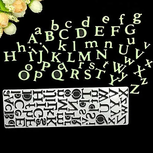 2.4 by 8.3 Inches 26 Alphabet Letters DIY Metal Cutting Dies Card Making Scrapbooking Steel Die Cuts Birthday Thanksgiving Christmas Craft Dies 2.4 by 8.3 Inches 26 Alphabet Letters DIY Metal Cutting Dies Card Making Scrapbooking Steel Die Cuts Birthday Thanksgiving Christmas Craft Dies
