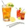 Acerich Set of 6 Stainless Steel Straws, Acerich Reusable Metal Straws for 30 oz & 20 oz Tumblers Cups Mugs Cold Beverage, Free Cleaning Brush Included Acerich Set of 6 Stainless Steel Straws, Acerich Reusable Metal Straws for 30 oz & 20 oz Tumblers Cups Mugs Cold Beverage, Free Cleaning Brush Included