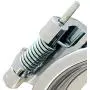 APDTY 112672 Interior Door Chrome Handle w/Pin & Spring Fits Left Driver-Side Front or Rear Fits 2006-2011 Chevrolet HHR (Replaces GM 19299614, 25812196)