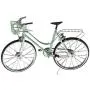 1:10 Scale Metal Decorative Bicycle Model Dutch Style Bike Coffee Bar Decor - Green 1:10 Scale Metal Decorative Bicycle Model Dutch Style Bike Coffee Bar Decor - Green