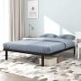 YITAHOME Queen Bed Frame 10 Inch Metal Platform with Wood Slats Support Reinforced Mattress Foundation 1000 Lbs Heavy Duty No Box Spring Needed, Black