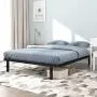 YITAHOME Queen Bed Frame 10 Inch Metal Platform with Wood Slats Support Reinforced Mattress Foundation 1000 Lbs Heavy Duty No Box Spring Needed, Black YITAHOME Queen Bed Frame 10 Inch Metal Platform with Wood Slats Support Reinforced Mattress Foundation 1000 Lbs Heavy Duty No Box Spring Needed, Black