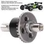 1/14 Scale RC Car Metal Differential Spare Parts Compatible with Wltoys 144001 Remote Control Body Accessory 1/14 Scale RC Car Metal Differential Spare Parts Compatible with Wltoys 144001 Remote Control Body Accessory