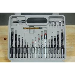 official Rotorazer Professional 310-piece Contractors Drill Bit Set for Bits, Screws and Parts for Screwdrivers, Saws, Drills, Wood, Walls, Metal and Plastic AS SEEN ON TV