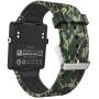 MoKo Band Compatible with Garmin Vivoactive, Soft Silicone Replacement Fitness Bands Wristbands with Metal Clasps fit Vivoactive/Vivoactive Acetate Sports GPS Smart Watch - Ground Force Camouflage