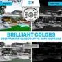 TBI Pro Solar Security Camera Outdoor Wireless PTZ - WiFi Home Security Camera System IP - Rechargeable Battery Powered 15600mah HD True Colors Night Vision 2-Ways Audio for 128GB SD Motion Detection TBI Pro Solar Security Camera Outdoor Wireless PTZ - WiFi Home Security Camera System IP - Rechargeable Battery Powered 15600mah HD True Colors Night Vision 2-Ways Audio for 128GB SD Motion Detection