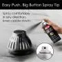Krylon K02732007 Fusion All-In-One Spray Paint for Indoor/Outdoor Use, Matte Black